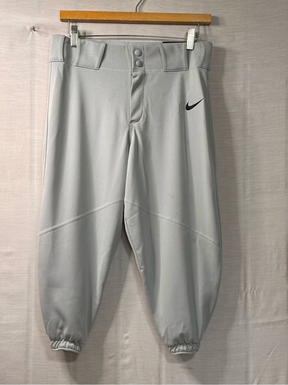Nike Vapor Pro Gray Baseball Pants Men’s Small NWT